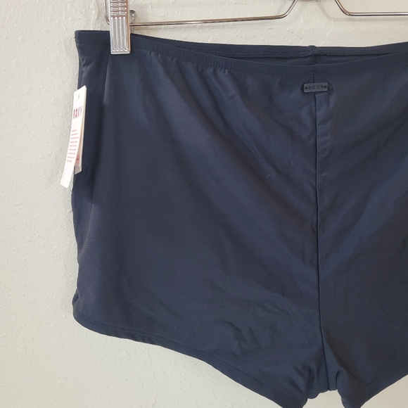 ROXY Black Swim Beach Classics Cheeky Shortie Bottom Size XXL - Picture 11 of 13